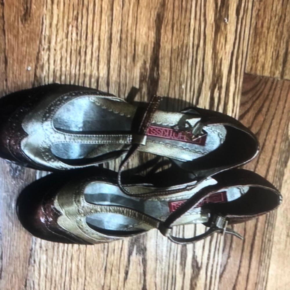 Hot kiss wedge shoes